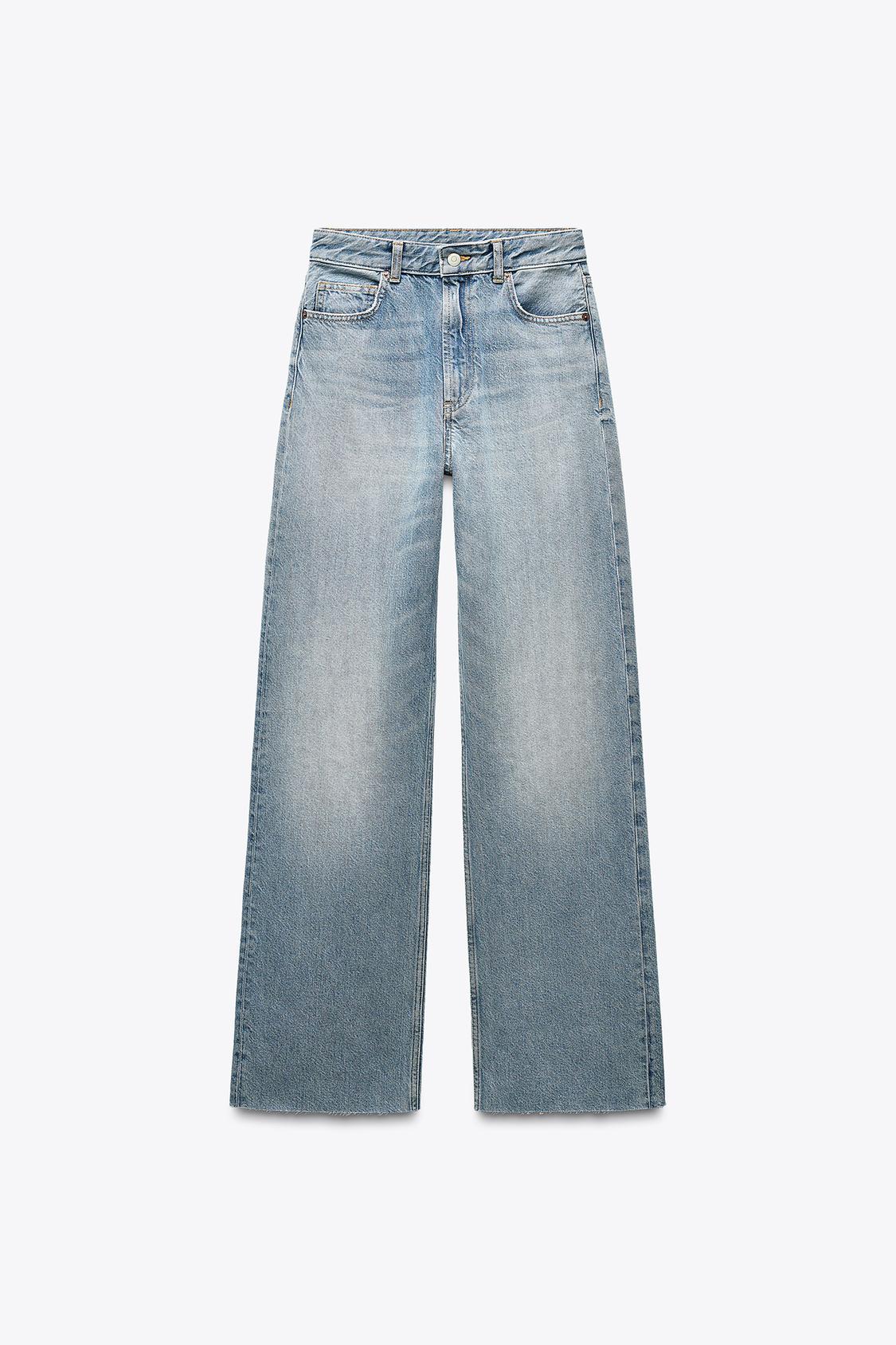 TRF WIDE-LEG HIGH-WAIST JEANS - view 2
